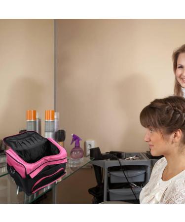 Professional Pink Salon Hairdresser Handbag - Large Capacity Portable Beauty Travel Bag for Women - Buy Online on GoSupps.com