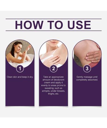 Everywhere Deodorant with Probiotics The Natural Deodorant Underarm Deodorizing Cream Fights Odor and Bacteria Helps to Improve Skin Naturally Absorbs Moisture (3 Pcs) - Buy Online on GoSupps.com