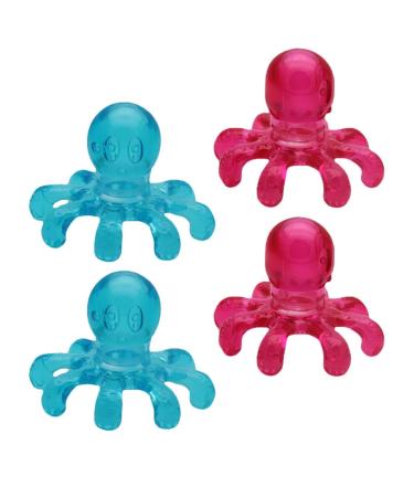 Minkissy 12 pieces massager head scalp practical head scratches hair accessories head accessories head massage tingling scalp massage brush races plastic Major Elder shampoo