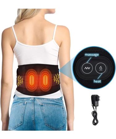 Buy USB Heating Massage Belt for Back & Belly Pain Relief | Electric Heating Pad for Sciatica & Waist Discomfort - Buy Online on GoSupps.com