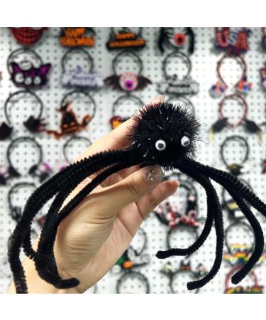 hgnxa Spooky Spiders Hairclip for Halloween Party Women Cosplay Gothics Hairpin Dark Series Kids Hair Accessories Room Decors Purple - Buy Online on GoSupps.com