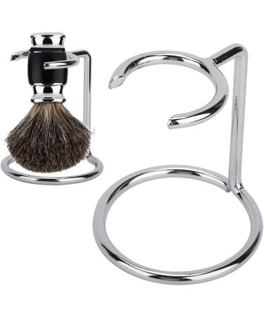 Dekaim Brush Stand - Premium Stainless Steel Razor Stand & Men's Shaving Brush Holder for Home Salon & Travel Use - Buy Online on GoSupps.com