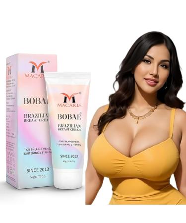 MACARIA Bobae Breast Cream Gel For Bigger Breast | Bust Tightening Shape & Size up Toning Massage Cream Gel Quick Fast Breast Enhancement Gel bigger Boobs Women
