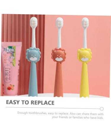 Magiclulu Soft Fur Children's Toothbrush - Beautiful & Travel-Friendly Dental Care for Kids - Buy Online on GoSupps.com