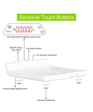 Bluetooth Baby Scale & Toddler Scale - 2 in 1 Multifunctional with Height Tray & App - Buy Online on GoSupps.com