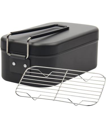 CA Mode Aluminium Mess Tin 800ml - Camping Bento Box for Outdoor Survival - Buy Online on GoSupps.com
