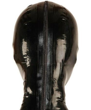  KYTFLCG Latex Masks for Men and Women SM Headgear with Open Zipper for Masquerade Play (Size: XXL) - Buy Online on GoSupps.com