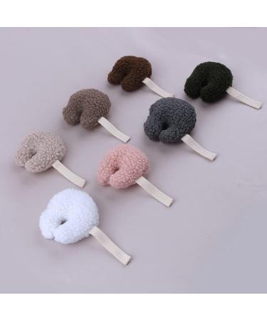 Soft Plush Moon Pacifier Clip Holder | Newborn Baby Pacifier Chain & Bite Ring Cute & Safe Baby Essentials - Buy Online on GoSupps.com