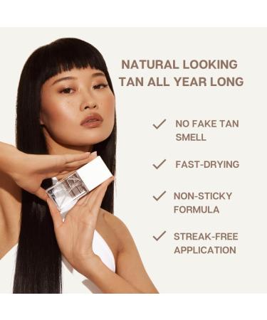 Nuda Face Tan Water - Lightweight Clear Self Tanner for Face | Hydrating Aloe Vera Mist | Buildable Solution with Vitamins A C & E | 75 mL Cruelty-Free Spray - Buy Online on GoSupps.com
