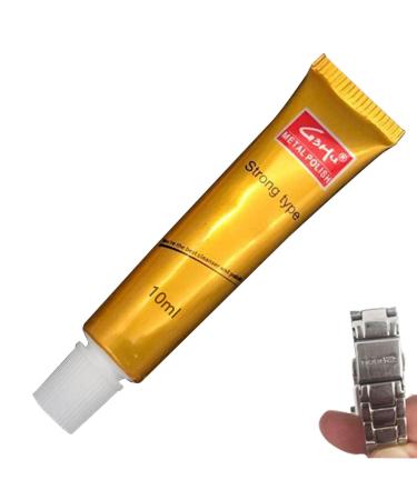 Metal Polish Paste - All Metal Rust Remover - Multi Surfaces Cleaning Tool Tarnish Removal to Restore Gloss for Silver Copper Brass Chrome Coatuiyo