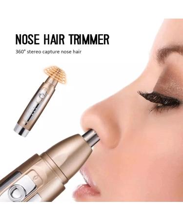 Portable Electric Nose Hair Trimmer | Ear & Nose Hair Removal Clipper for Men | Efficient Beard Trimming Tool - Buy Online on GoSupps.com