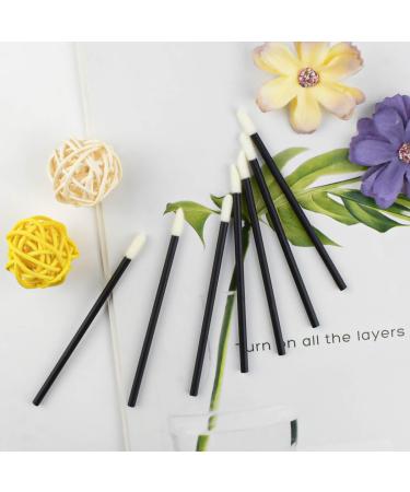 100 Pack Disposable Lip Brushes & Lip Gloss Applicators | Perfect Makeup Tool for Beauty Kits & Eyelash Extensions (Black - Buy Online on GoSupps.com