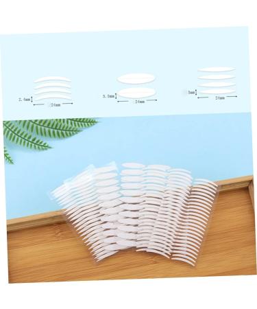 POPETPOP 180 Sheets Invisible Double Eyelid Stickers Women Eyelid Tape Double Eyelid Tape Eyelid Lift Strip Clear Duct Tape Big Eye Eyelid Tape Refill Man Lasting Eye Patch White - Buy Online on GoSupps.com