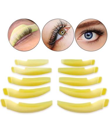 Eyelash Perming Pads - 5 Size Eyelash Pads Rods Reusable Silicone Eyelash Lift Pads | Eyelashes Makeup Beauty Tool Lash Lift and Shaping Silicone Eyelash Perming Curler Lift Pads for Eyelashes - Buy Online on GoSupps.com