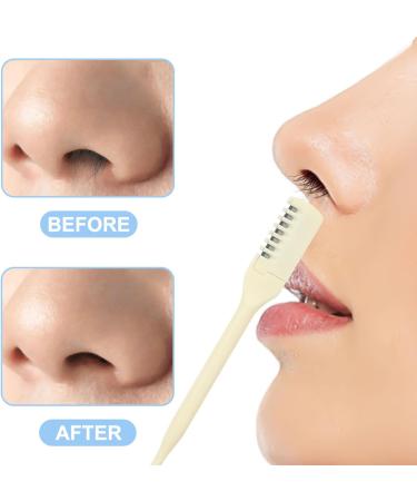 3 PCS Manual Nose Hair Trimmer Double Sided Nose Hair Knife with Storage Box Rotating Nasal Hair Razor Cutter Portable Nostril Hairs Remover Clippers Tools for Women and Men Home Travel - Buy Online on GoSupps.com