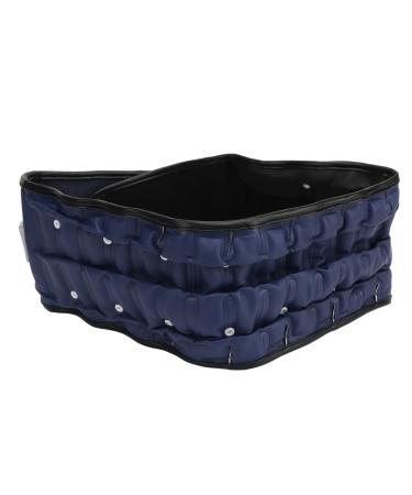 Inflatable lumbar vertebrae girdle light adjustable decompression bandage for the lower back blue simply reduces the pressure on the lumbar spine