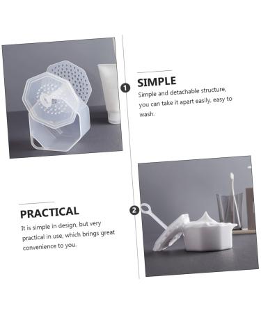 Buy FRCOLOR 2 Sets Bubbler Foam Maker - Portable Facial Foamer Cup for Skincare | Perfect for Face Wash & Bubble Foam - Buy Online on GoSupps.com