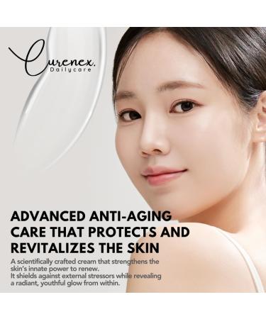 CURENEX Rejuvenating Cream Hydrating & Brightening Daily Moisturizer with PDRN, Peptides & Ceramides 4.06 fl.oz - Buy Online on GoSupps.com