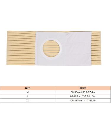 Breathable Stomage Support Belt for Colostomy Patients - Elastic & Absorbent Hernia Stoma Support Tape (L) | International Shipping Available - Buy Online on GoSupps.com