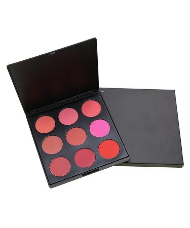 Vodisa 9 Color Natural Blusher Palette - Professional Mineral Makeup Blush Kit - Buy Online on GoSupps.com