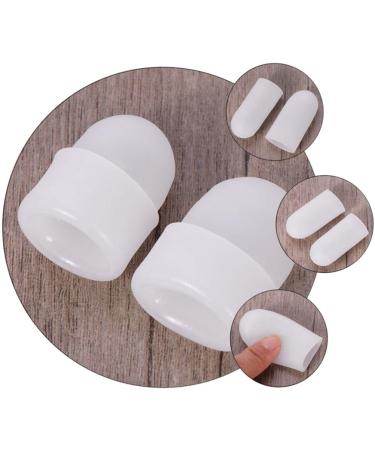 6 Pairs Silicone Gel Toe Caps - Toe Protectors for Blisters, Corns, Calluses - Toe Correctors & Straighteners - Buy Online on GoSupps.com