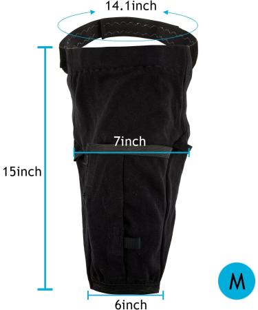 Catheter Leg Bag Holder | Urine Leg Bag Sleeve with Waist Belt | Foley Catheter Stabilization Device for Incontinence - Medium Size - Buy Online on GoSupps.com