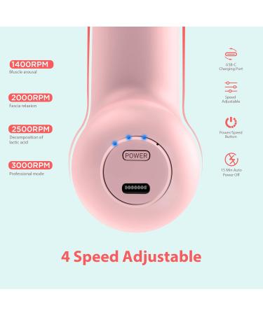 NEPQ Mini Massage Gun - Pink - Buy Online on GoSupps.com