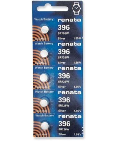 Renata Watch Battery 396 SR726SW AG2 - Swiss Made 1.5V (2 Pack) | International Shipping Available - Buy Online on GoSupps.com