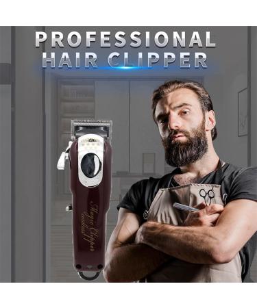 Hair Clippers Cordless Beard Trimmer for Men Professional Barber Clippers T Blade Trimmer for Men Rechargeable Hair Clippers Grooming Kit - Buy Online on GoSupps.com