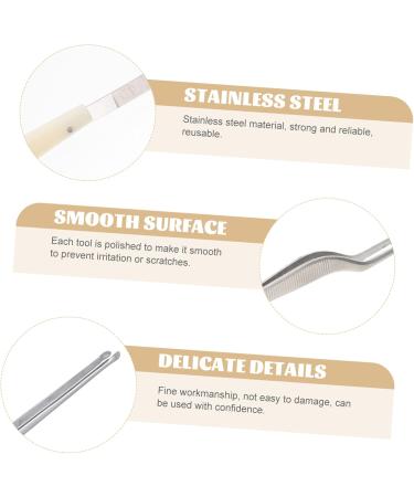 PartyKindom 1Set Ear Cleaner Portable Household Ear Wax Removal Tools with Plume Design for Ear Canal Massage and Cleaning Lightweight and Easy to Store - Buy Online on GoSupps.com