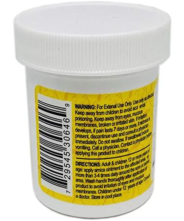 Arnica Ointment Pomada de Arnica 2 oz - Natural Pain Relief Cream - Buy Online on GoSupps.com