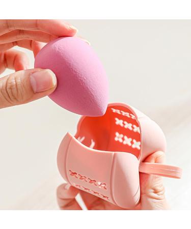 Makeup Puff Holder Silicone Powder Puff Holder Makeup Sponges Holder Reusable Beauty Blenders Holder For Daily Travel Multi-color - Buy Online on GoSupps.com