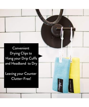 Edam Face Washing Kit - Premium 6 pc Set: Headband, Wristband for Face Washing - Adjustable Reusable Facial Spa Set - Women's Skincare/ Beauty Gift - Buy Online on GoSupps.com