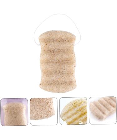 minkissy 1pc Bath Cotton Charcoal Sponge Body Sponge Cleansing Sponge Cleansing Puff Wash Round Face Skin Care Tools Skin Care Sponge Gum Face Wash Take a Bath - Buy Online on GoSupps.com