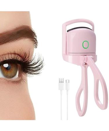 Heated Eyelash Curler Electric Eyelash Curler - Pink