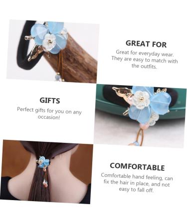 Beatifufu 1pc Hair Rope Hair Scrunchies Qipao Hair Accessories Chinese Hanfu Headwear Hair Elastics Hanfu Hair Accessory Hair Accessory for Women Hair Tie Miss Clockwork Vintage Copper Etc. - Buy Online on GoSupps.com