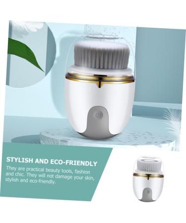 minkissy 1pc Facial Cleanser Face Scrub Brush Facial Brush Exfoliating Brush Portable Handhold Face Brush Equipment Plastic Cleansing - Buy Online on GoSupps.com