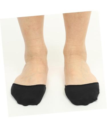 FRCOLOR 4 Pairs Forefoot Pad Toe Socks for Heels Womens Toe Cover Half Toe Socks Invisible Half Socks Breathable Half Socks Comfortable Liner Socks High Heel Non-slip Cotton Women's - Buy Online on GoSupps.com
