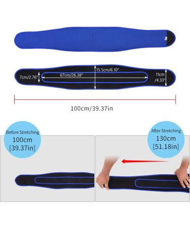 VGEBY Sports Belt | Adjustable Back Waist Support Strap for Weightlifting Basketball Running & Fitness - International Shipping Available - Buy Online on GoSupps.com