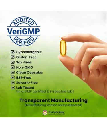 Dr. Clark Store Magnesium 300mg, 21 Vegetarian Tapioca Capsules, Supports Bone Health, Regulates Heartbeat & Promotes Healthy Muscle Tone - Buy Online on GoSupps.com