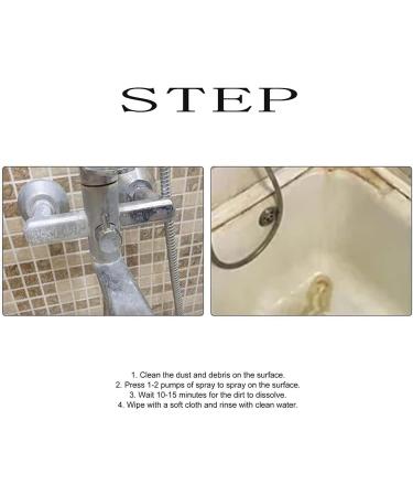 Quanyao Bathroom Cleaning Spray Quanyao Cleaning Spray Multipurpose Cleaning Spray for Bathroom Bathroom Cleaning Spray Cleaning Spray for Tubs and Mirrors 2pcs - Buy Online on GoSupps.com