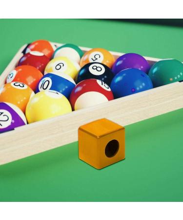 Durable Billiard Chalk Storage Holder - Yellow Pool Cue Chalk Holder - Tihebeyan Billiards Accessory - Buy Online on GoSupps.com