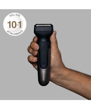 Remington ONE 10-in-1 Head & Body Multi-Groomer for Men & Women (All-In-One Trimmer 38mm Blade for Hair & Beard Foil Shaver Nose & Ear 7 Combs USB Waterproof Cordless 60-Minute Run Time) PG760 - Buy Online on GoSupps.com