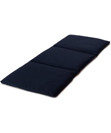Spelt Pillow 50x20cm - Large 3-Chamber Dark Blue Heat & Cold Therapy Pillow - Buy Online on GoSupps.com