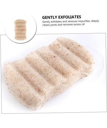 Housoutil 1pc Bath Cotton Sponge Skin Care Tools Body Powder Puff Charcoal Facial Remove Makeup Face Tools for Skincare Face Wash Cosmetics Pads Face Cleaning Tool Face Puff - Buy Online on GoSupps.com