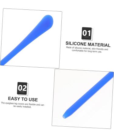 Angoily Silicone Glasses Holder | 14pcs Replacement Tips for Secure Fit | International Shipping Available - Buy Online on GoSupps.com