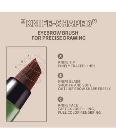 Liquid Brow Pencils Portable Travel Size Eyebrow for Easy Brow Defining Everyday Makeup Supplies for Home Gathering Dating Traveling Shopping Pochy Dark Brown - Buy Online on GoSupps.com