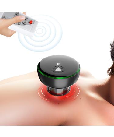 Intelligent cupping Kamanan electronic cupping cupping electrically infrared 16 gears and 3 modes for body detoxification physiotherapy muscle relaxation and gua Sha (black)