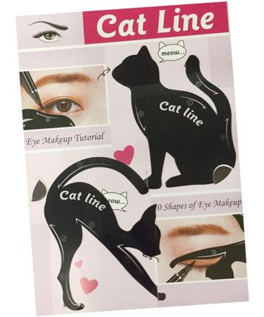 FOMIYES Stencils 2pcs Eyeshadow Stencil Eye Stencil Eyeliner Auxiliary Tool Cat Eye Stencil - Buy Online on GoSupps.com
