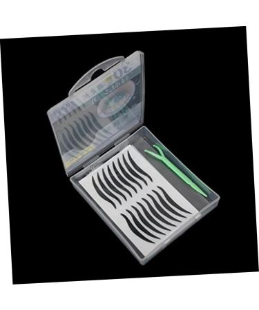 FOMIYES 80 Pairs Double Eyelid Tape Eyeshadow Eyeline Tape Sticker Temporary Eye Liner Invisible Tape Black - Buy Online on GoSupps.com